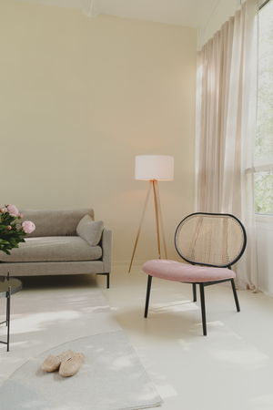 Webbed Back Lounge Chair | Zuiver Spike | Oroa.com