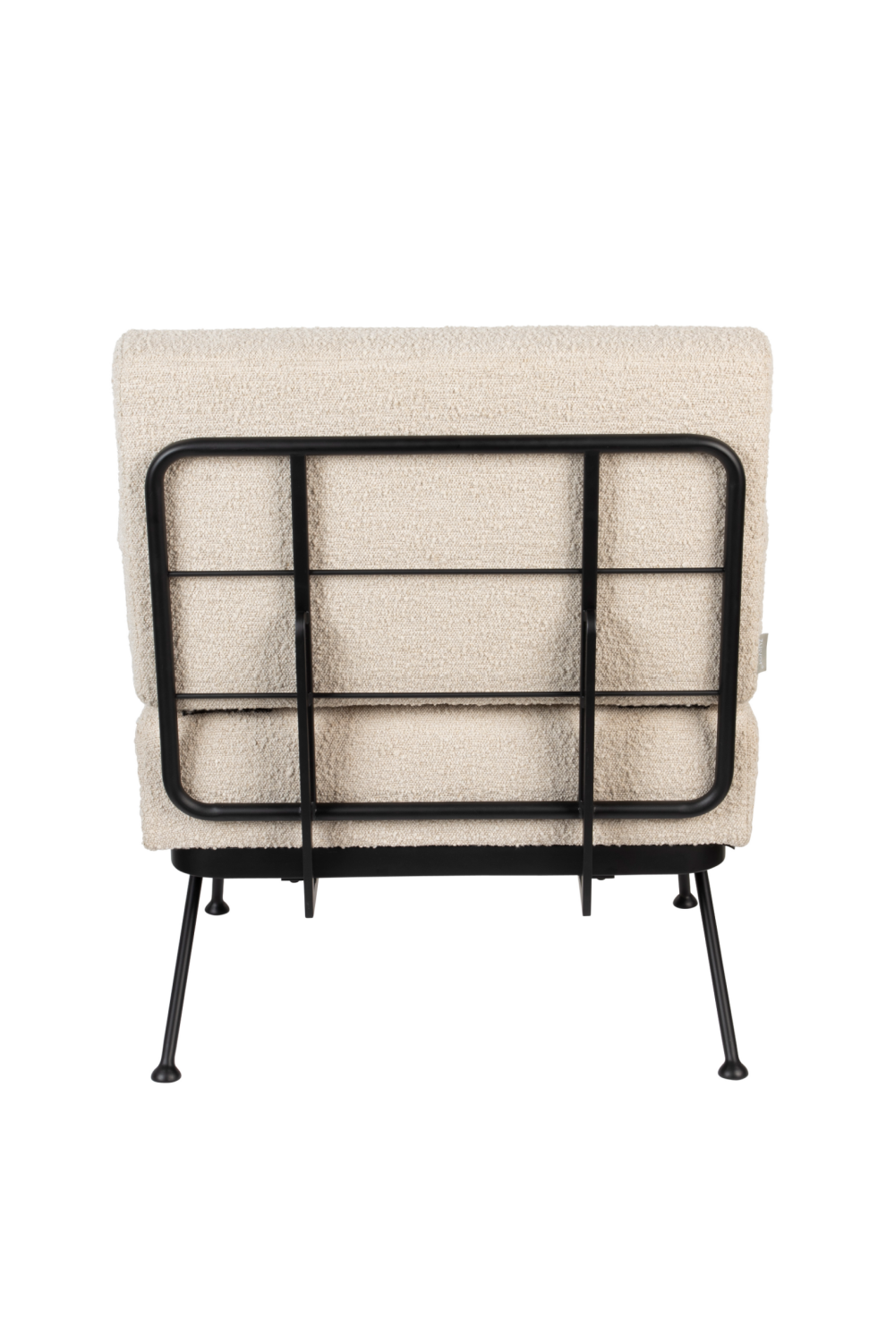 Beige Minimalist Lounge Chair | Zuiver Bowie | OROA.com