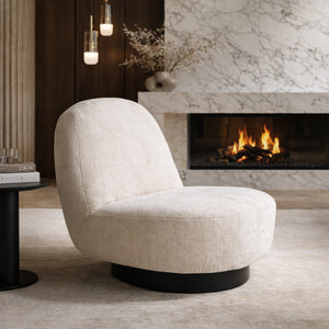   Round Modern Lounge Chair | Oroa.com