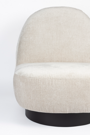 Round Modern Lounge Chair | Zuiver Eden | OROA.com