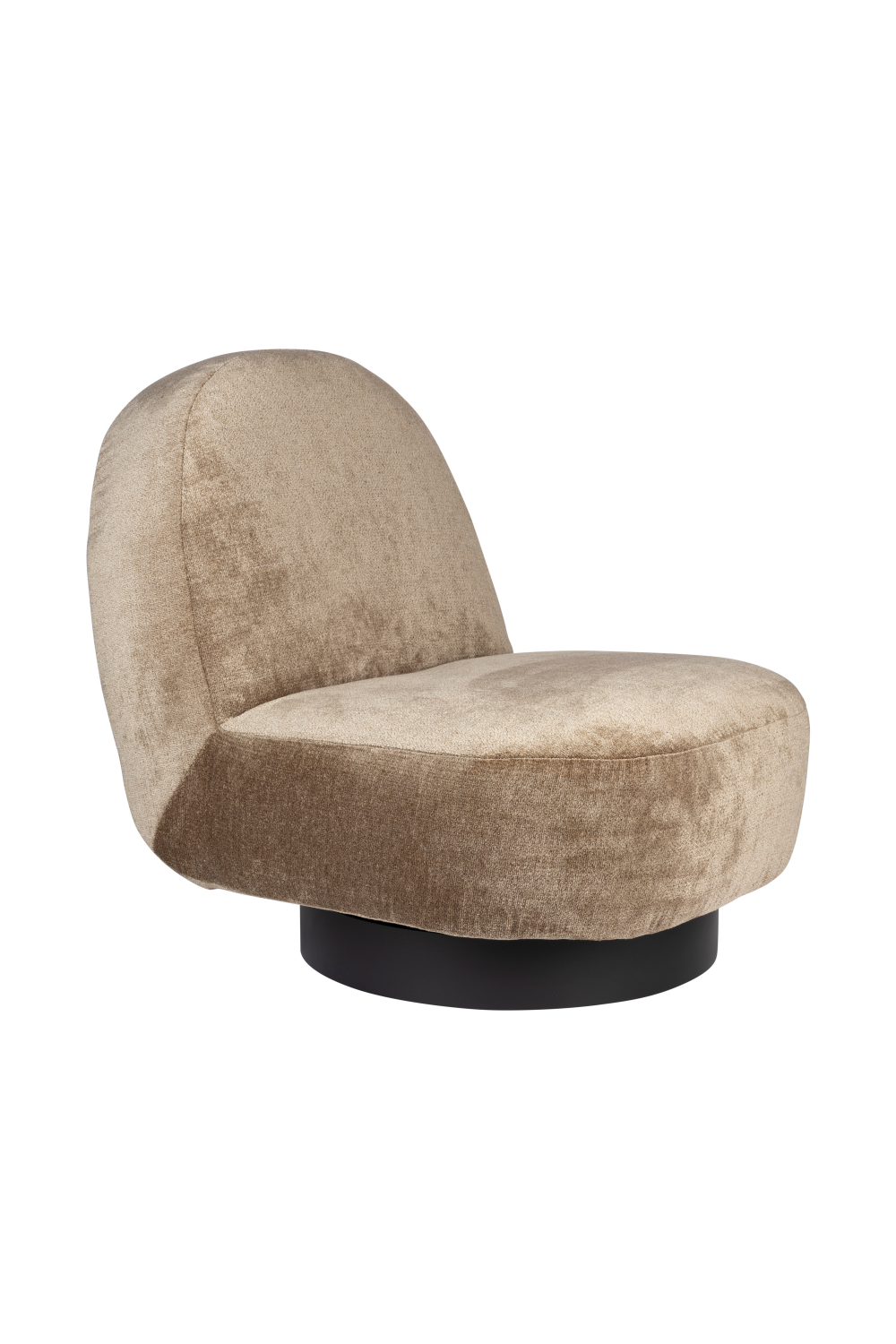 Round Modern Lounge Chair | Zuiver Eden | OROA.com