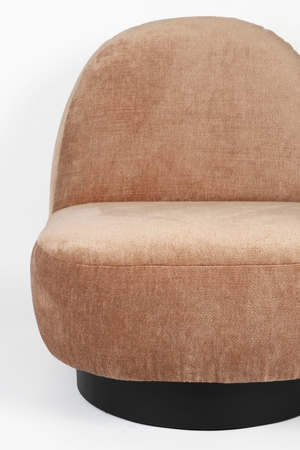 Round Modern Lounge Chair | Zuiver Eden | OROA.com