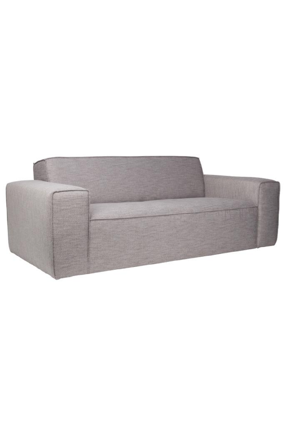 Gray Upholstered 2.5-Seater Sofa | Zuiver Bor | OROA.com