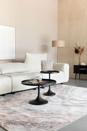 Mixed Fabric Upholstered Sofa | Zuiver Wings | OROA.com