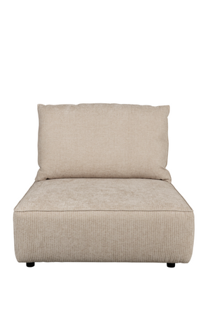 Beige Upholstered Sofa | Zuiver Hunter | OROA.com