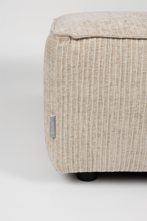 Beige Upholstered Sofa | Zuiver Hunter | OROA.com