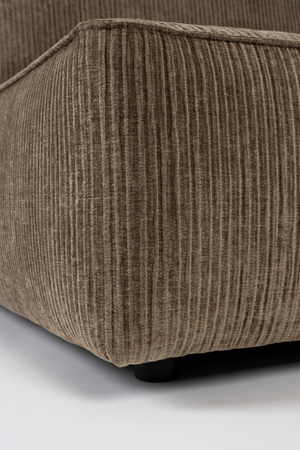 Brown Upholstered Sofa | Zuiver Element | OROA.com