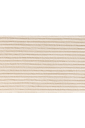 Cream Ribcord Sectional Sofa | Zuiver Fat Freddy | OROA.com