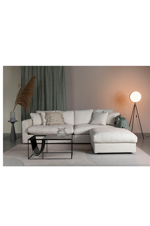 Square Upholstered Hocker | Zuiver Sense | OROA.com