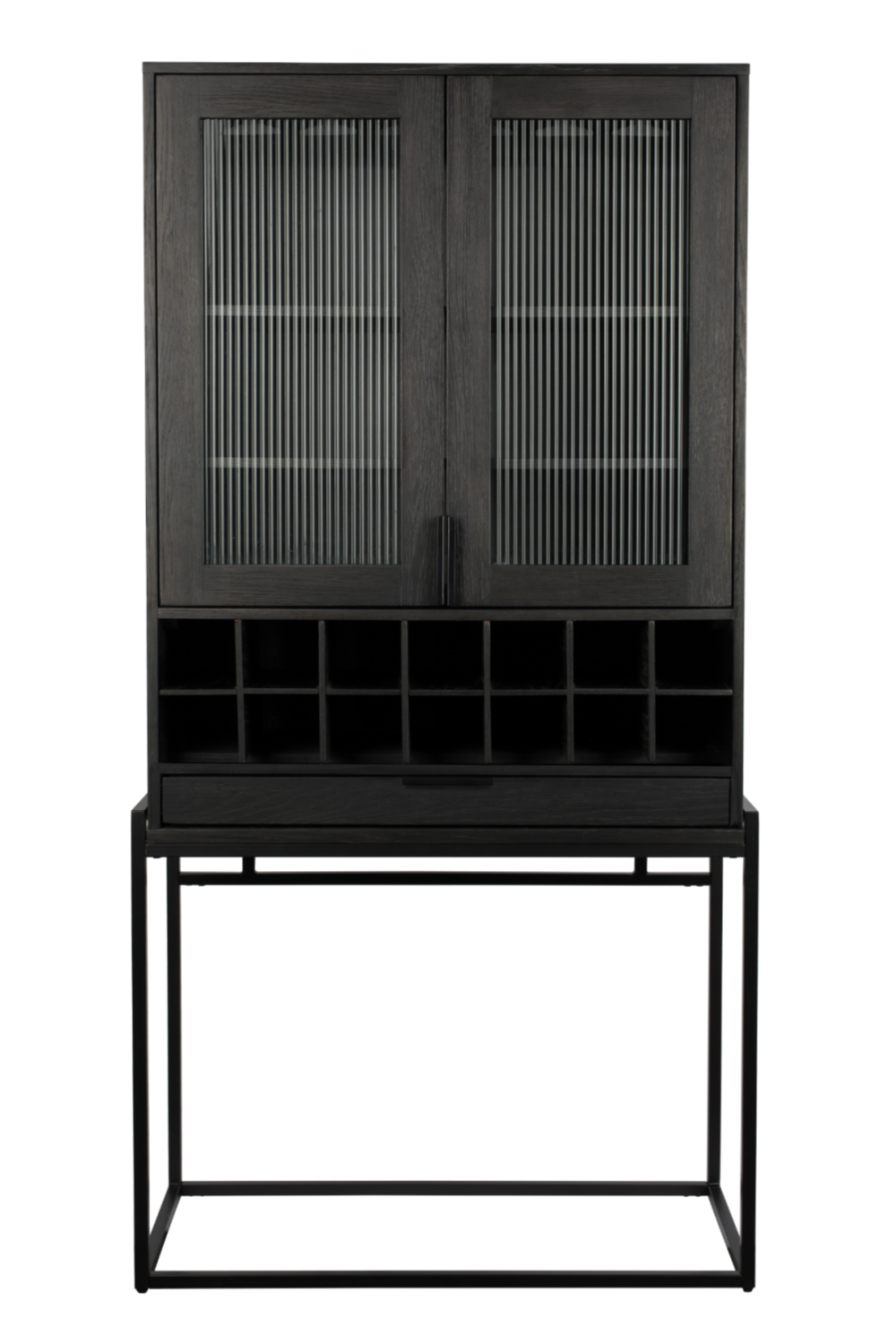 Black Oak Wine Cabinet | Zuiver Travis | OROA.com