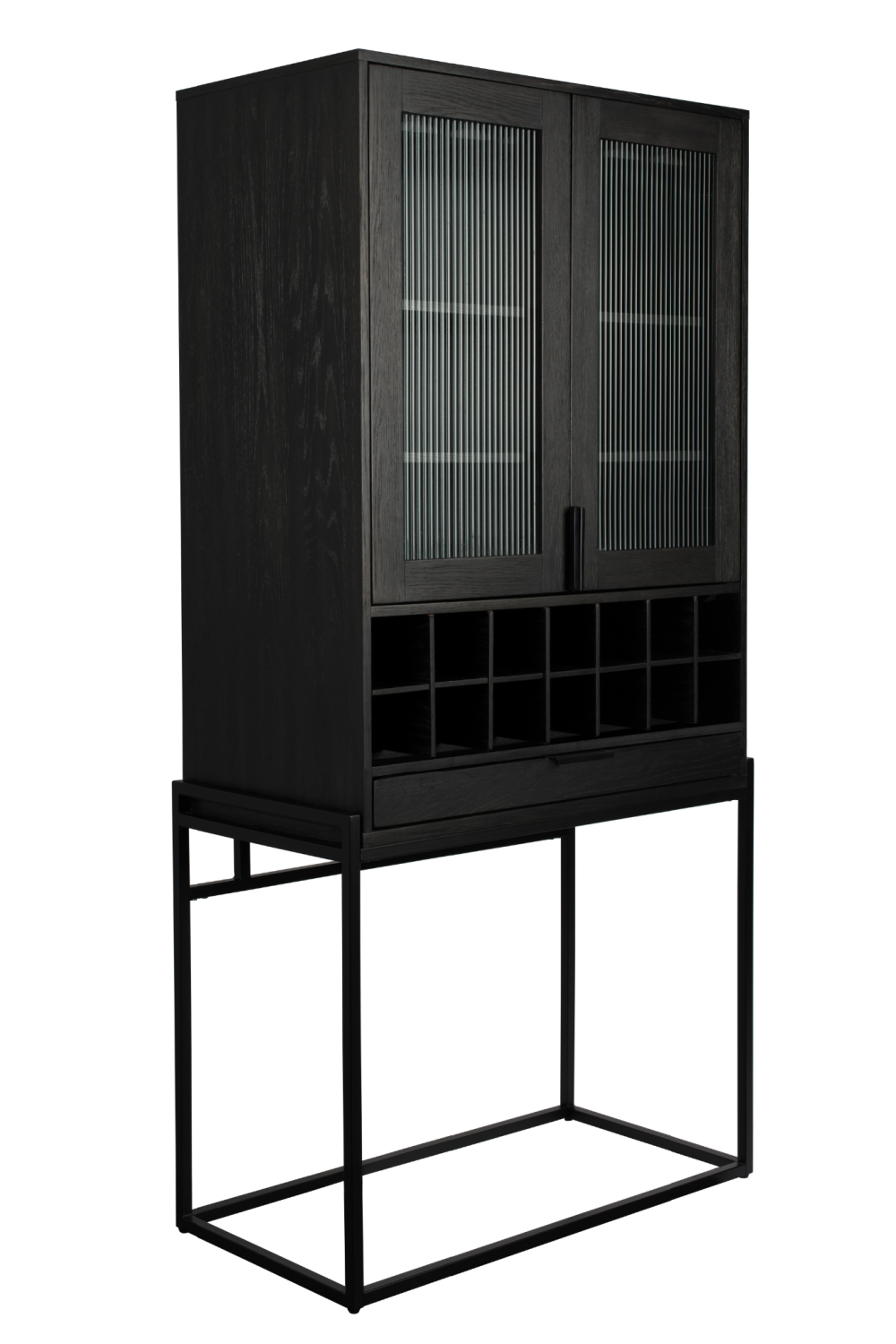 Black Oak Wine Cabinet | Zuiver Travis | OROA.com