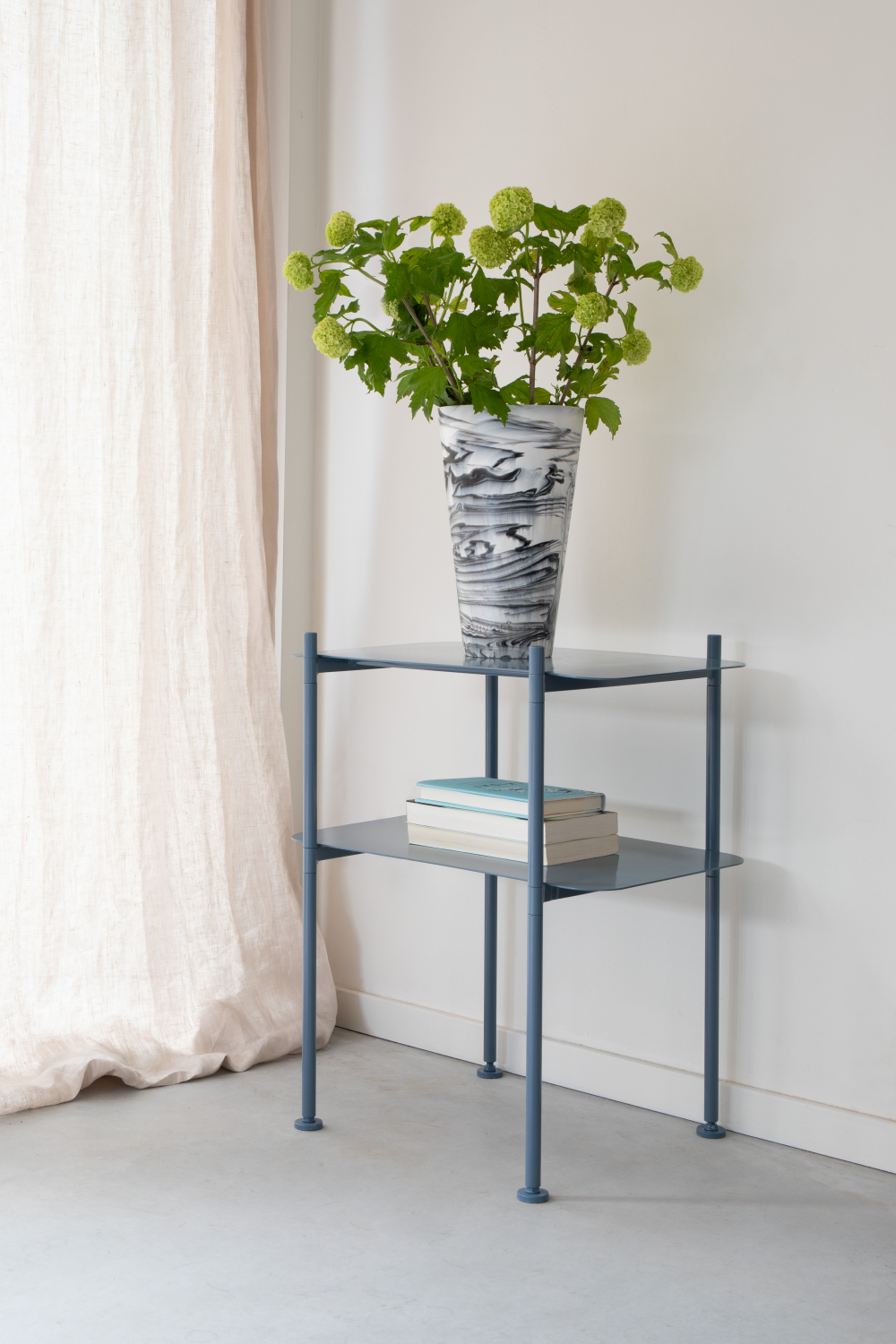 Blue Classic Shelf Cabinet | Zuiver River | OROA.com