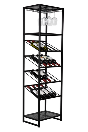 Black Wine Cabinet S | Zuiver | OROA | OROA.com