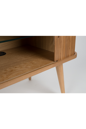 Tambour Sliding Doors Sideboard | Zuiver Barbier | Oroa.com