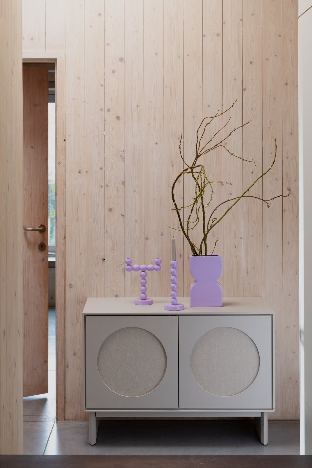 Gray Acacia 2-Door Sideboard | Zuiver Twin | OROA.com