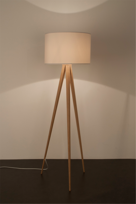 Wooden Leg Floor Lamp | Zuiver Tripod | Oroa.com