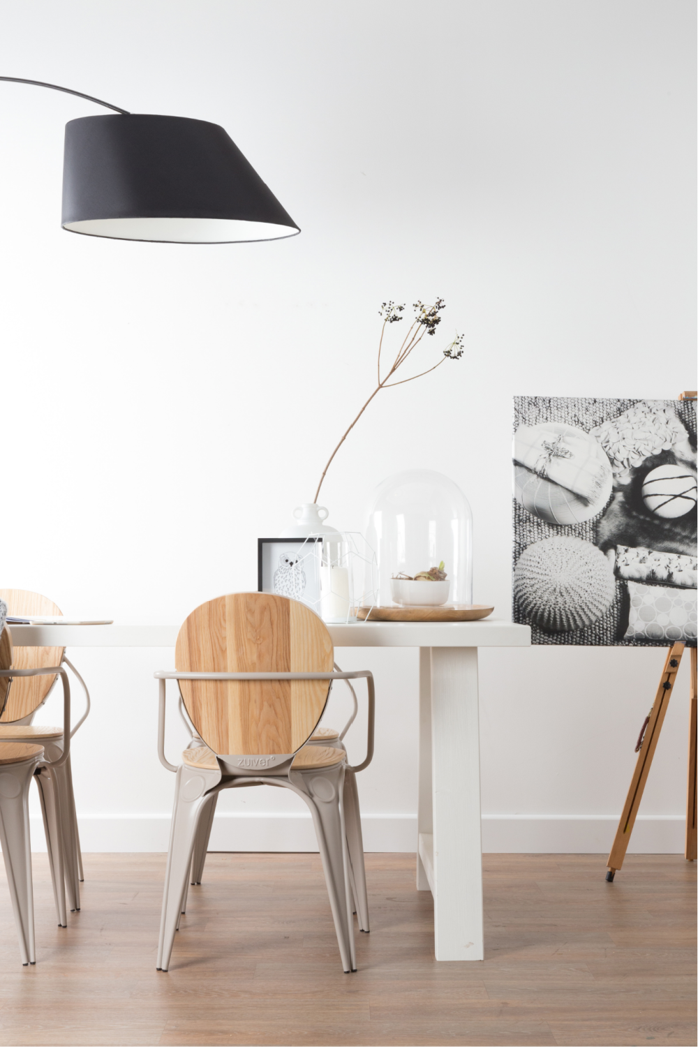 Asymmetrical Shade Floor Lamp | Zuiver Arc | Oroa.com