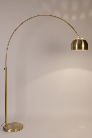 Adjustable Arched Floor Lamp | Zuiver Metal Bow | Oroa.com
