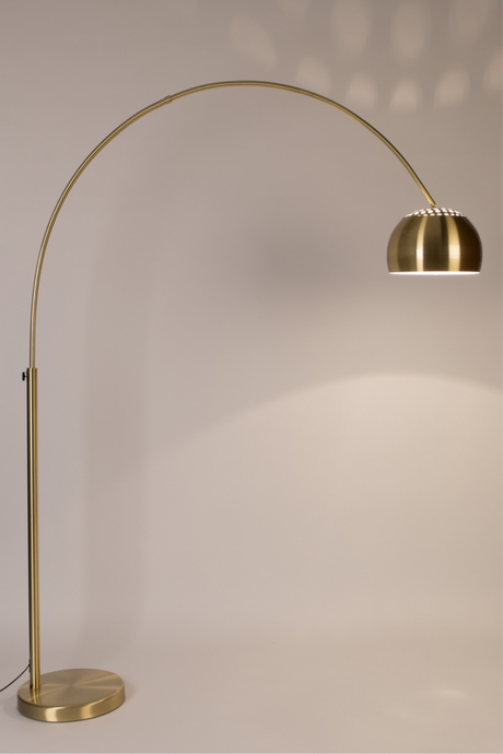 Adjustable Arched Floor Lamp | Zuiver Metal Bow | Oroa.com