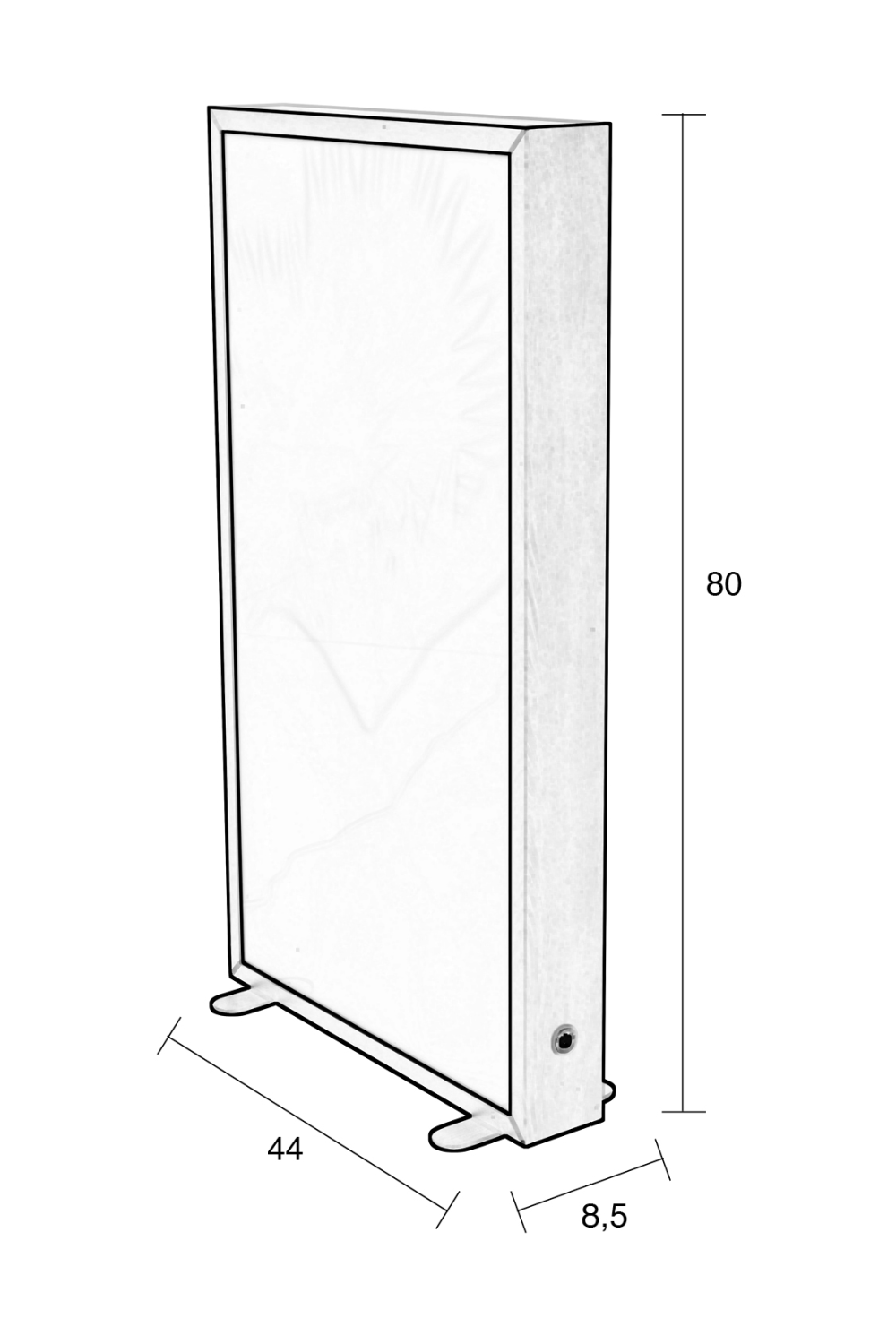 Houseplant Glass Floor Lamp | Zuiver Grow | Oroa.com