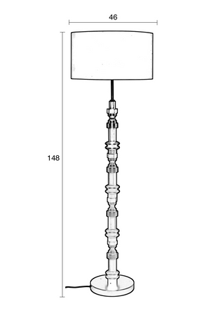 Modern Classic Floor Lamp | Zuiver Totem | Oroa.com