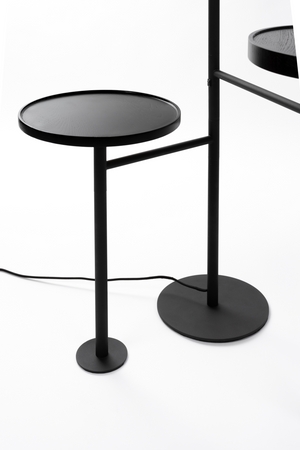 Glass Orb Modern Floor Lamp | Zuiver Orion Charge | OROA.com