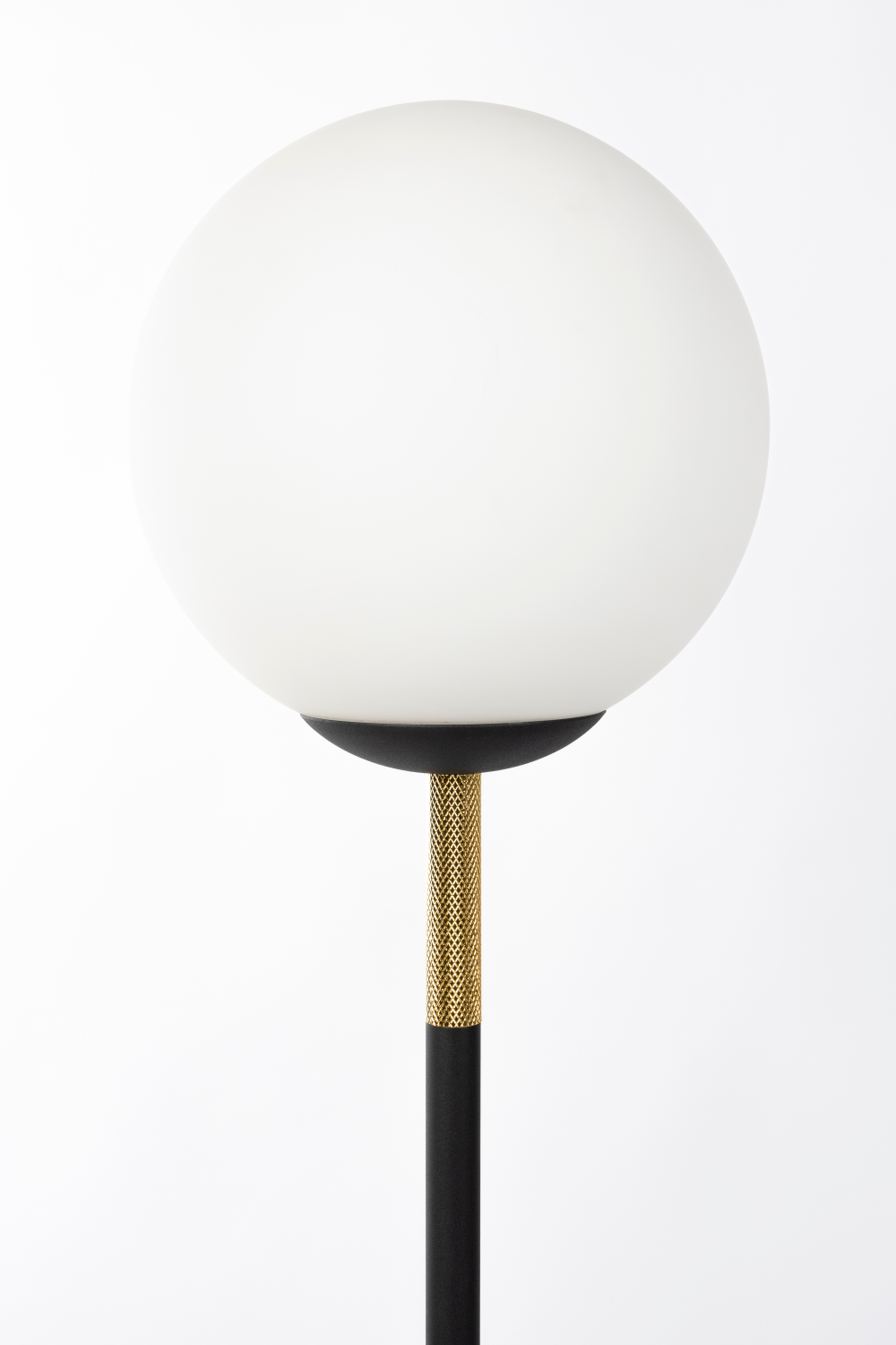 Glass Orb Modern Floor Lamp | Zuiver Orion Charge | OROA.com