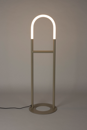 Sculptural Beige Floor Lamp | Zuiver Arch | OROA.com