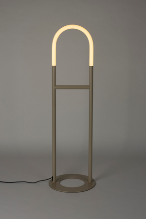 Sculptural Beige Floor Lamp | Zuiver Arch | OROA.com