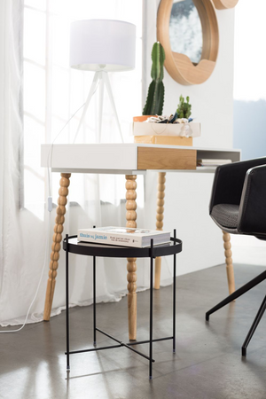 White Metal Table Lamps (2) | Zuiver Tripod | OROA.com