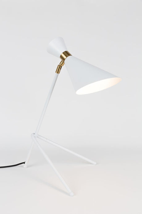 White Metal Tripod Table Lamp | Zuiver Shady | OROA.com