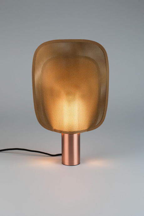 Copper Mesh Table Lamp S | Mai Zuiver | OROA.com