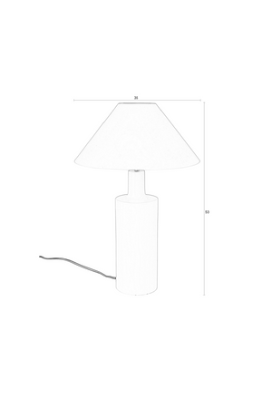 Conical Minimalist Table Lamp | Zuiver Wonders | OROA.com