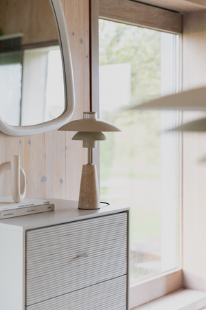 Beige Metal Table Lamp | Zuiver Cole | OROA.com