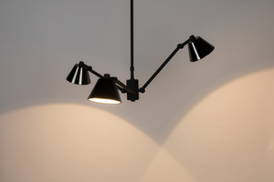 Black 3-Light Pendant Lamp | Zuiver Lub | OROA.com