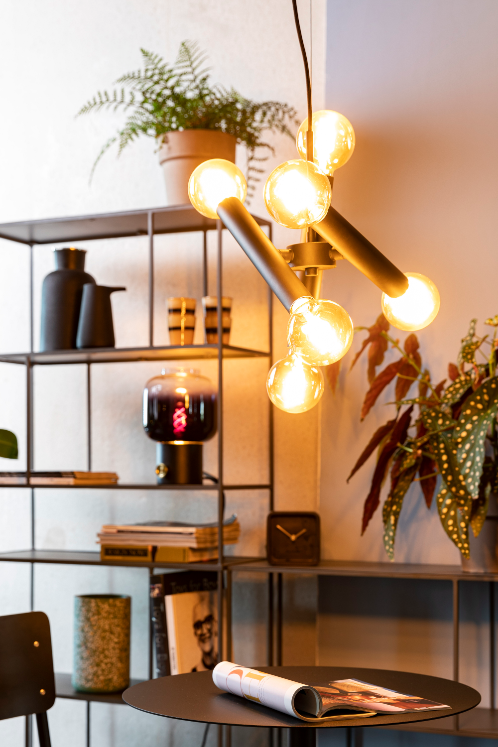 Black Rods Pendant Lamp | Zuiver Hawk | OROA.com