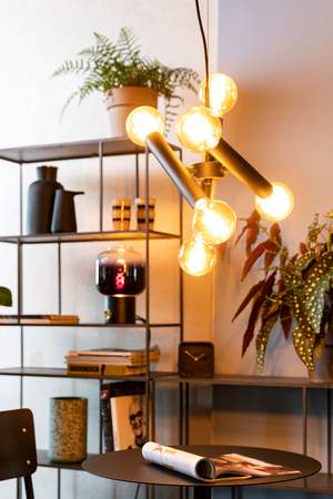 Black Rods Pendant Lamp | Zuiver Hawk | OROA.com