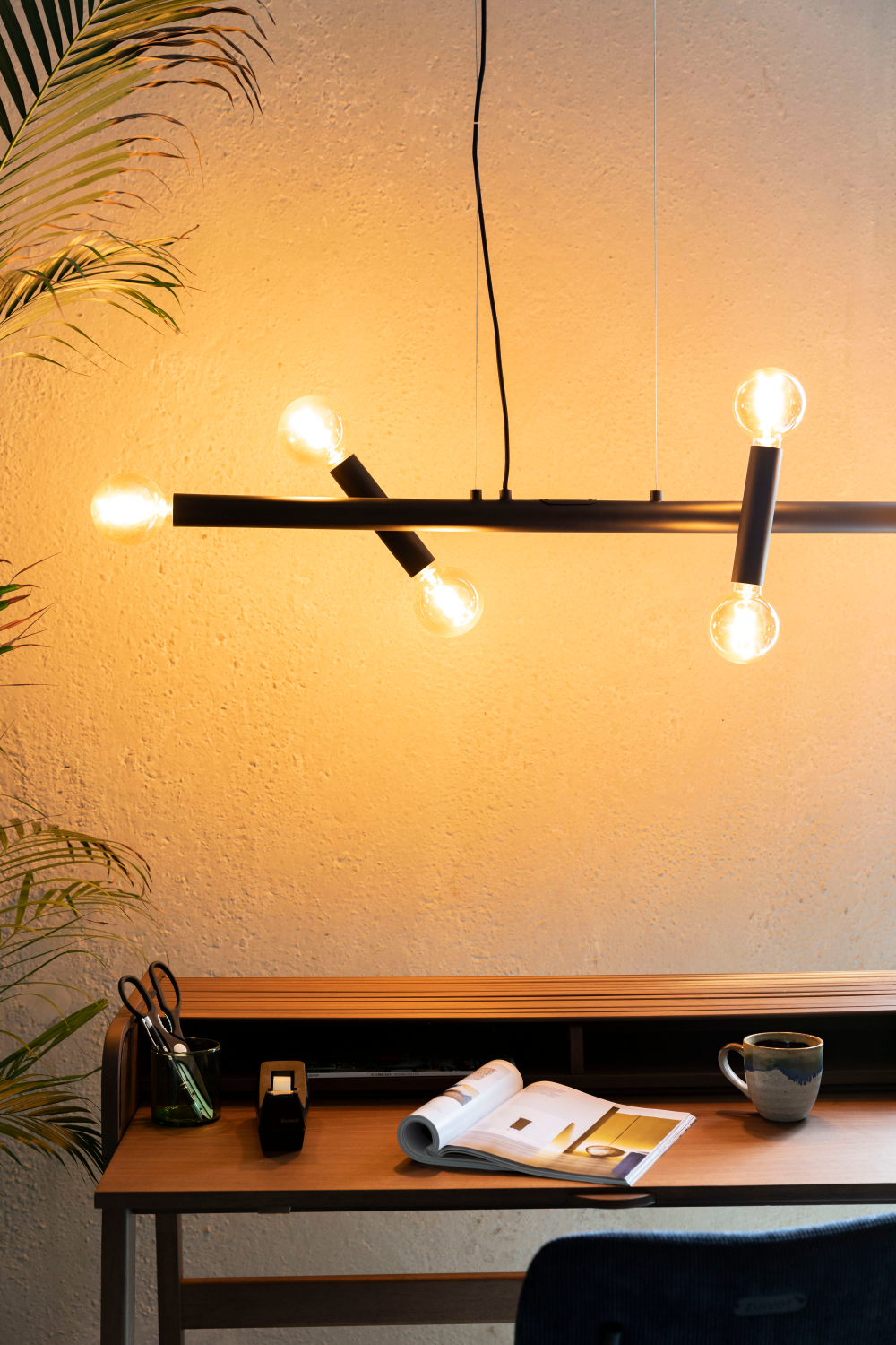 Black Rods Pendant Lamp | Zuiver Hawk | OROA.com