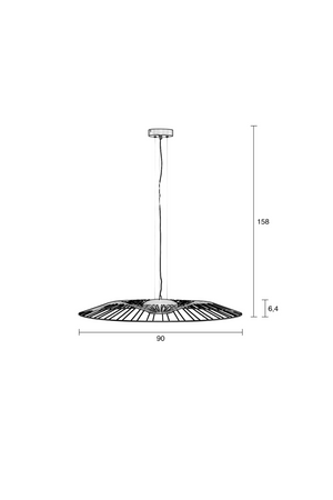 Black Metal Pendant Lamp | Zuiver Spider | OROA.com