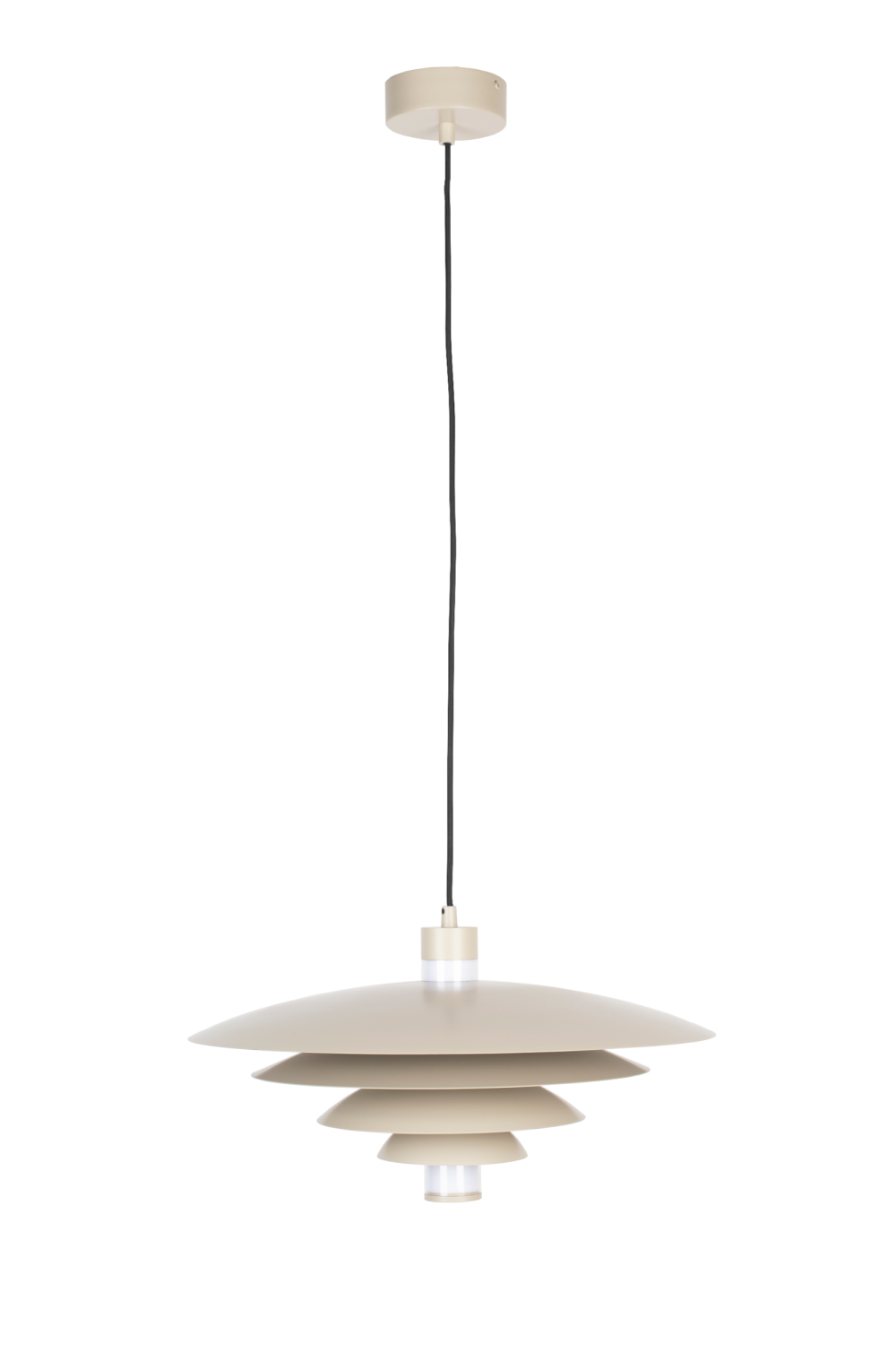 Beige Metal Pendant Lamp | Zuiver Cole | OROA.com