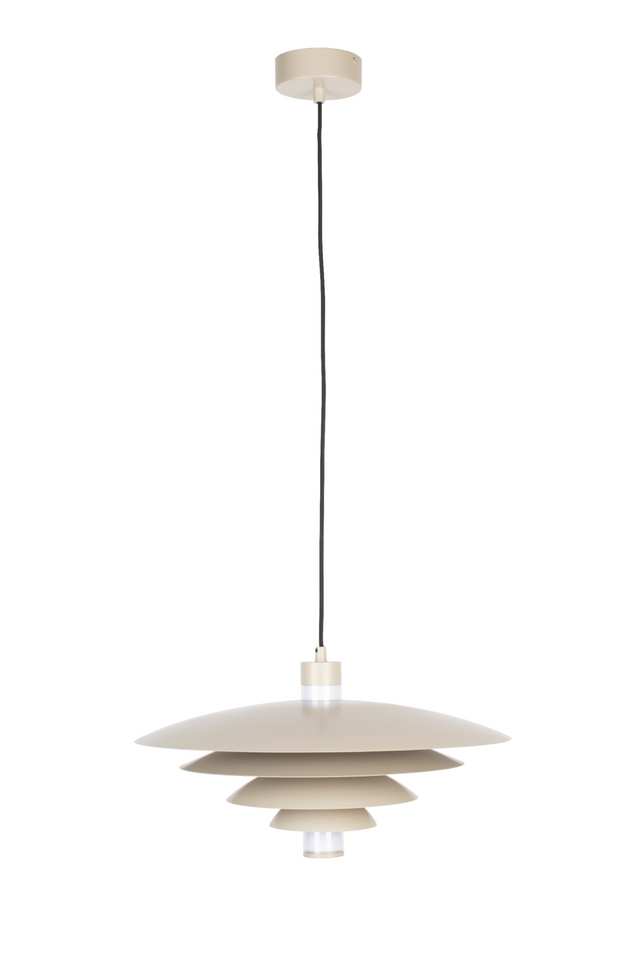 Beige Metal Pendant Lamp | Zuiver Cole | OROA.com