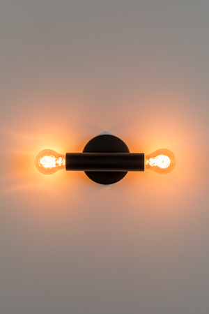 Black Industrial Wall Lamp | Zuiver Hawk | OROA.com