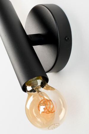Black Industrial Wall Lamp | Zuiver Hawk | OROA.com