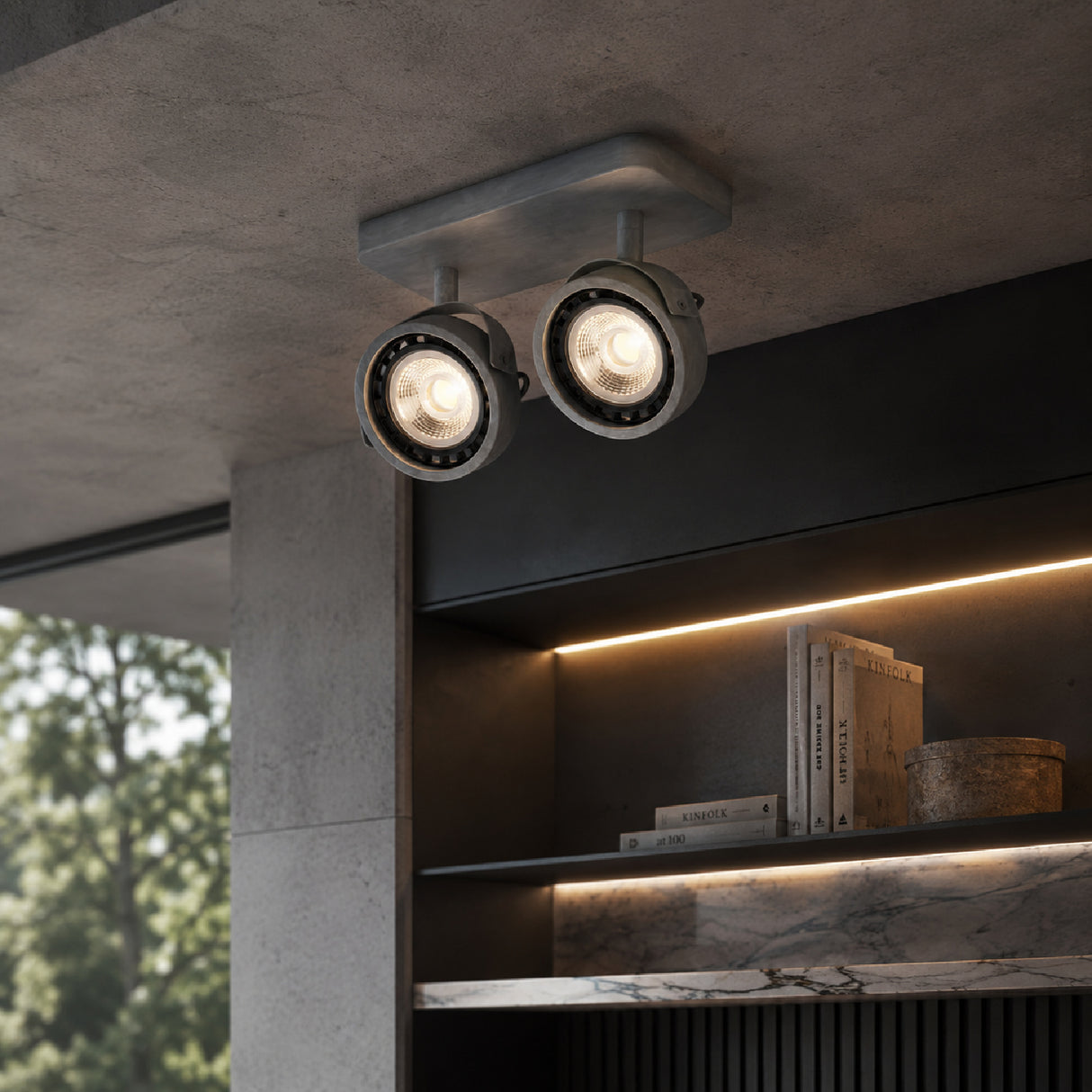   Modern furniture - Silver Galvanized Spot Light - www.oroa.com | Oroa.com
