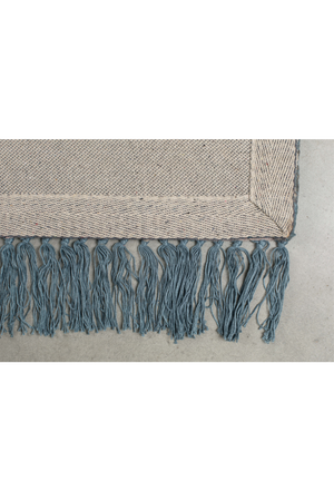 Vintage Blue Area Rug 5'5" x 8' | Zuiver Blink | OROA.com