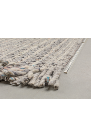 Handwoven Woolen Strands Carpet 5' x 8' | Zuiver Frills | Oroa.com