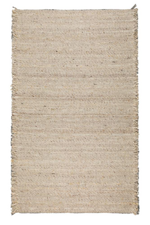 Handwoven Woolen Strands Carpet 5' x 8' | Zuiver Frills | Oroa.com