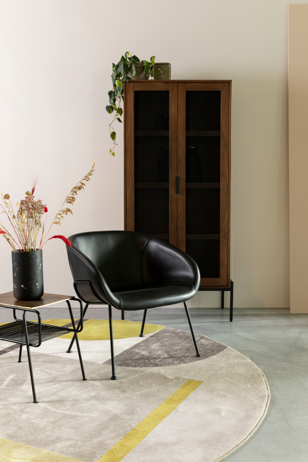 Geometric Pattern Seamless Carpet 7' | Zuiver Hilton | OROA.com