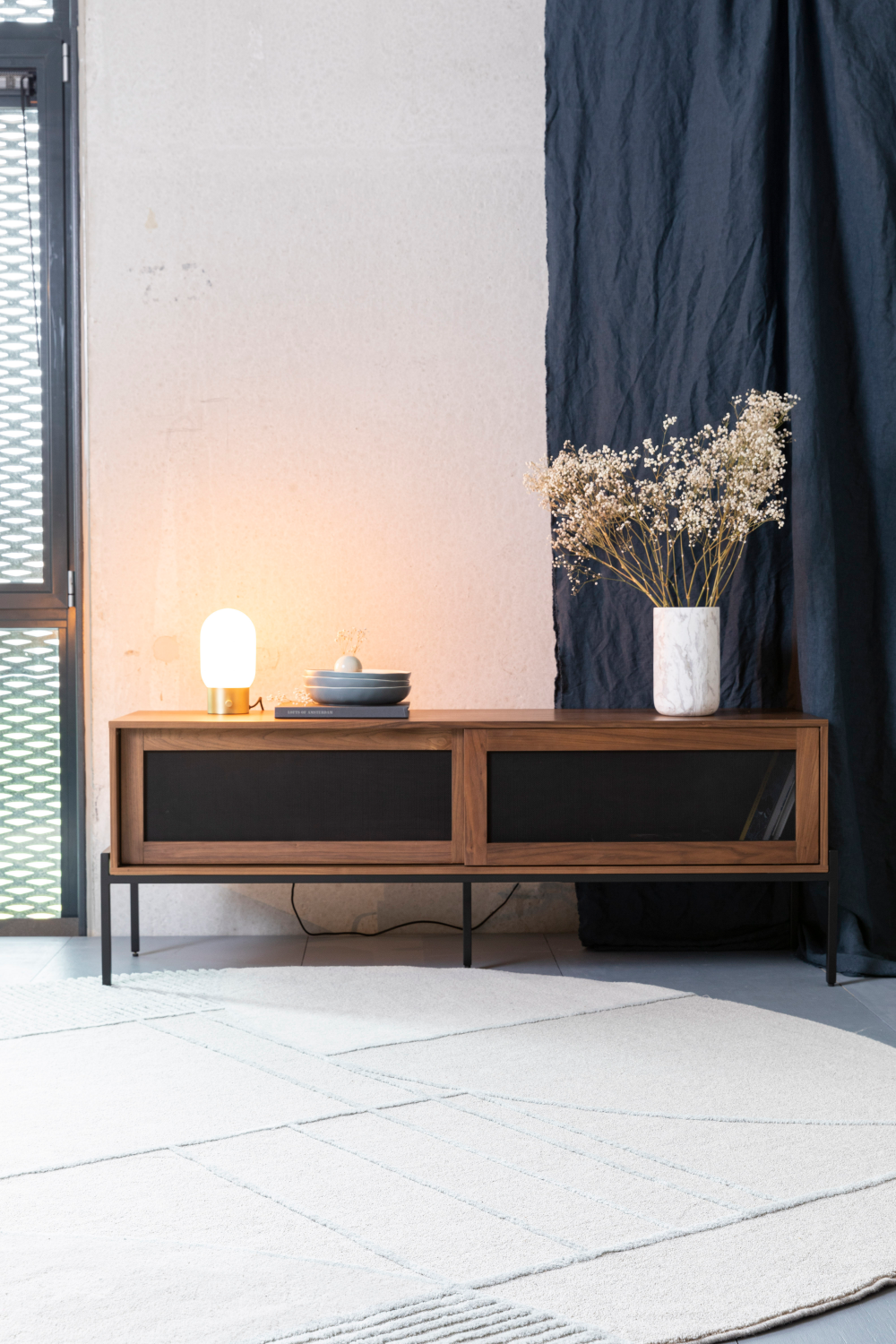 Round Modern Carpet 7' | Zuiver Bliss | OROA.com