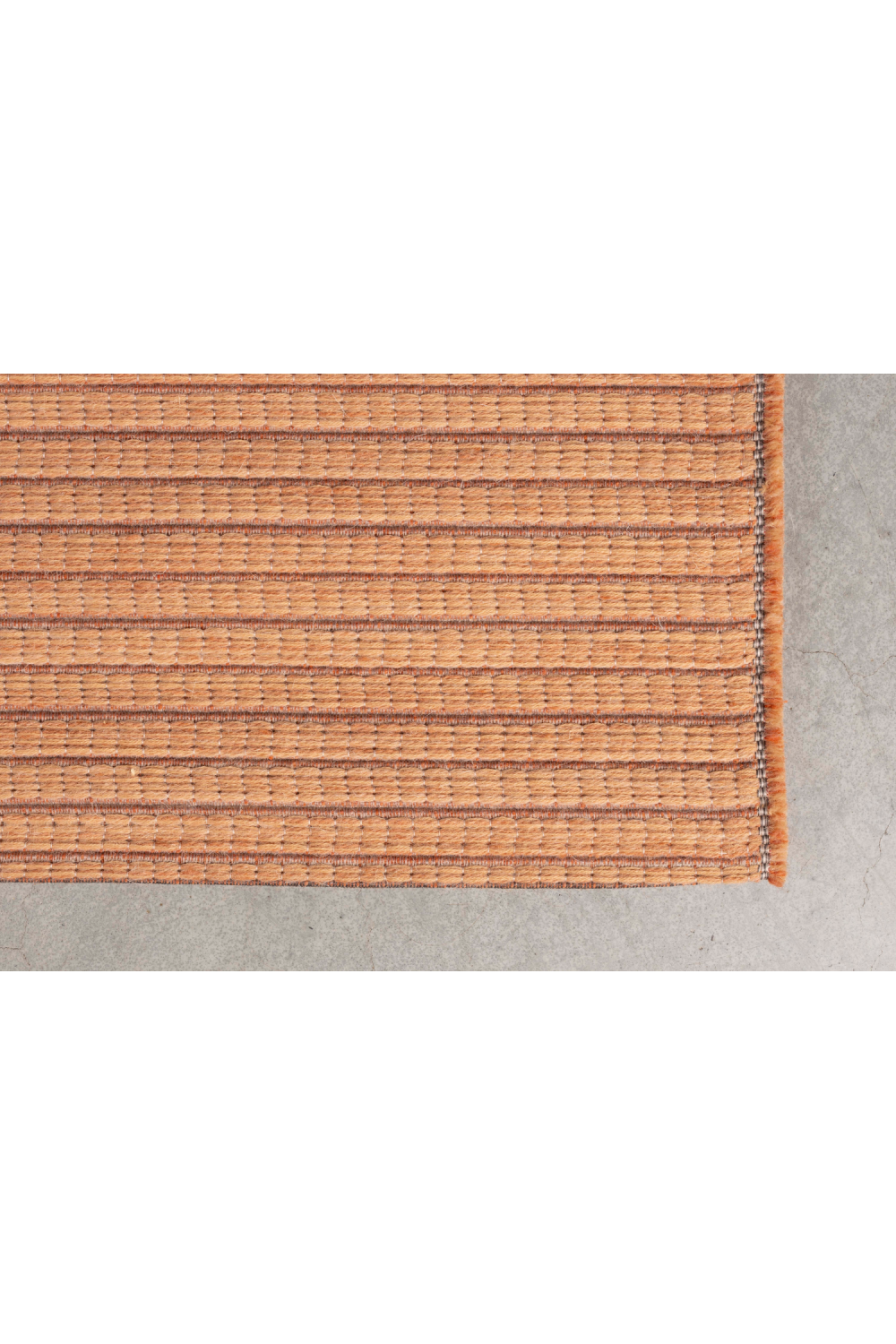 Orange Wool Carpet | Zuiver Waves | OROA.com
